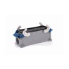 Embase en saillie 24B, Aluminium moulé sous pression, IP65, Sortie horizontale, PG21